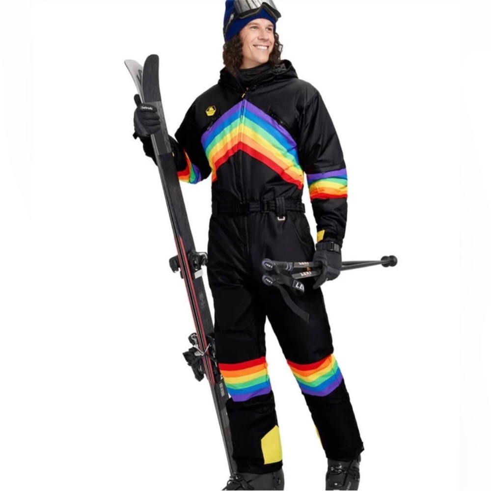 Tipsy Elves Midnight Shredder Ski Suit Size XL